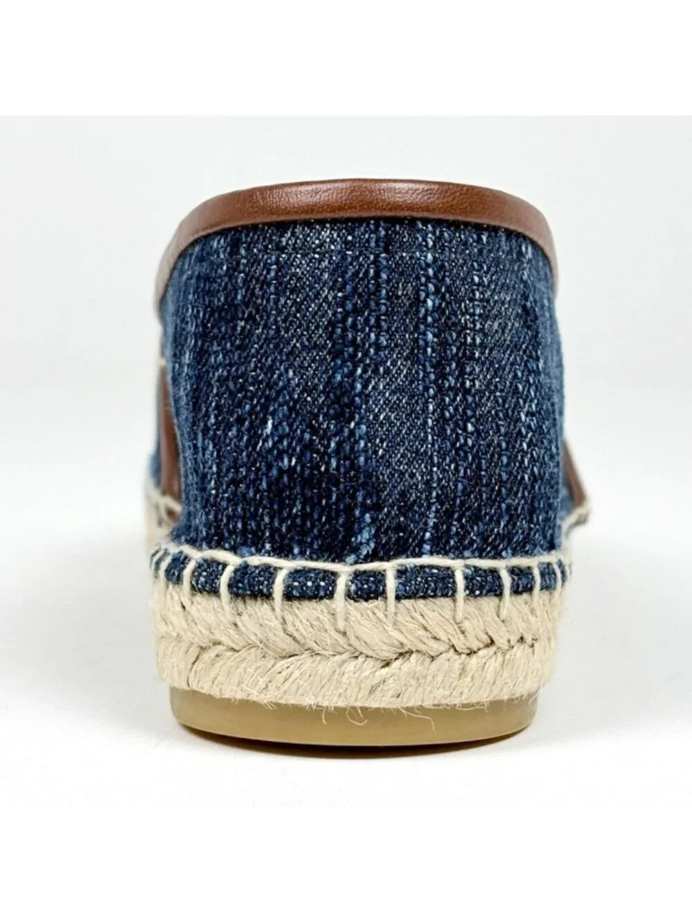 Max Mara Logo Espadrilles Elid Shoes Denim Navy